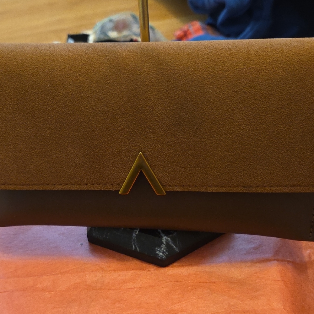 Chic Tan and Brown Women's Wallet